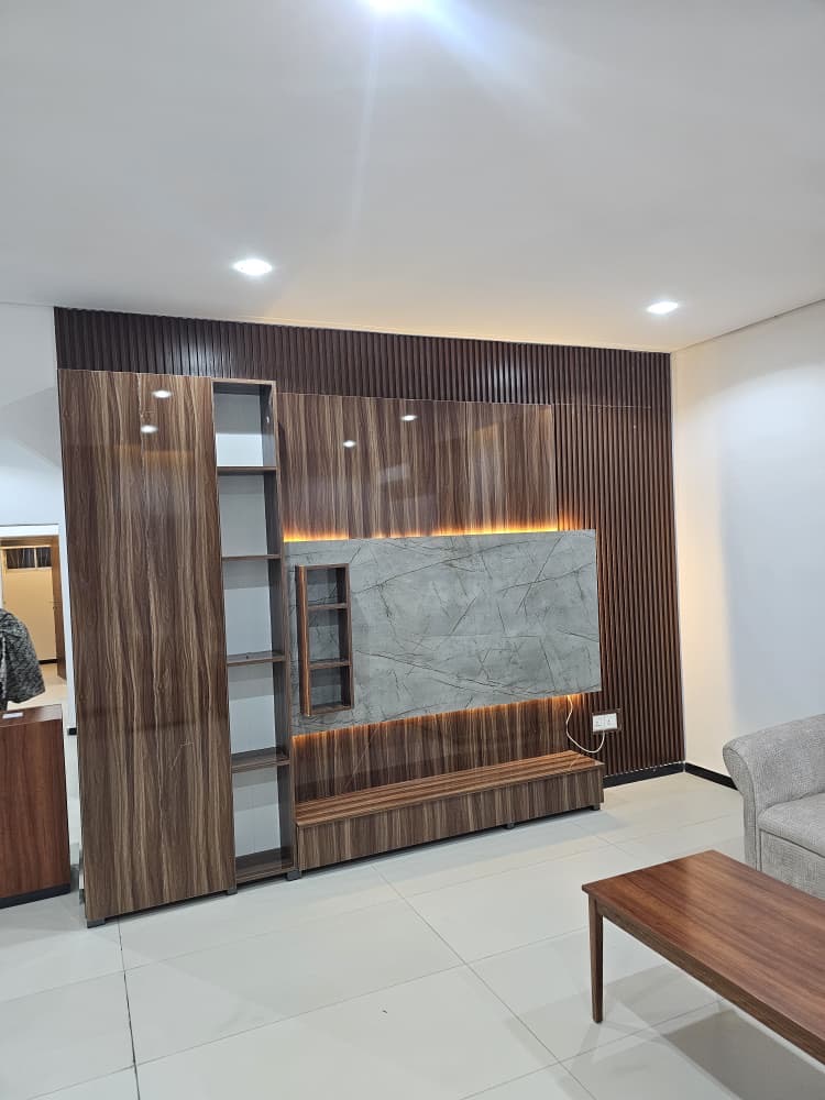 Feature TV Joinery, temporary portfolio concept
